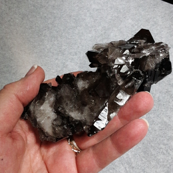 💎New💎 Smoky Irradiated Quartz Crystal - Picture 3 of 6